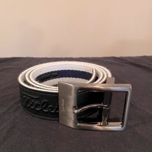 Embroidered Titleist Reversible Belt